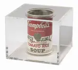 Campbell's Tomato Rice Soup by Andy Warhol, 1970, Lattina, offered Dec 2018