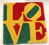 Robert Indiana, Summer Love, 2006, Tappeto