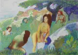 Tre opere by Aligi Sassu, A) Poseidone dona il cavallo ad Athena, offered Dec 2018