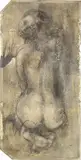 Bruno Ceccobelli, Guarda Susanna, mixed media on feltro