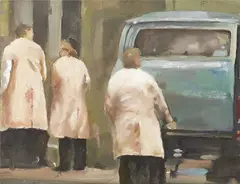 Marius Bercea, Senza titolo, 2005, oil on canvas