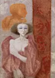 Remo Squillantini, Sogni, oil on canvas board