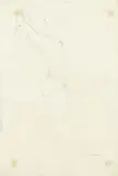 Nudo femminile by Lucio Fontana, 1958, penna a sfera nera and rossa on paper, offered Dec 2018