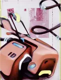 V3rbo, D, 2007, spray and acrilici on lastra tipografica