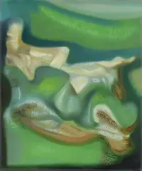 Zanve by Marco Almaviva, 2007, oil on canvas, offered Dec 2018
