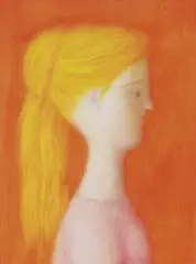 Profilo by Antonio Bueno, oil on faesite, offered Dec 2018