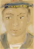 Filippo de Pisis, Marinaio, 1935, watercolour and pastel on paper