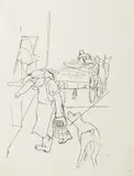 Der Weg allen Fleisches 10 by George Grosz, 1929, inchiostro on paper, offered Dec 2018