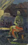Renato Birolli, Donna seduta
