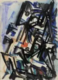 Emilio Vedova, Studio per una cattedrale di macchine
