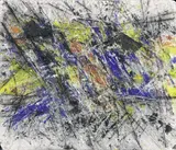 Sandro Martini, Quantità may bomb, 2001, affresco on pannello