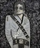 Dminc, The King, 2016, mixed media