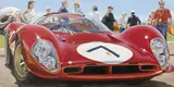 Enrico Ghinato, 330 P 4 Ferrari 60 Relay, 2008, oil on canvas