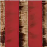 Bernard Aubertin, Dessin de Feu sur table rouge