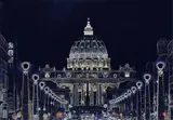 Graziano Villa, Vaticano Shadow N. 1, stampa a getto d'inchiostro on plexiglass
