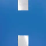 Contrappunto nel blu by Getulio Alviani, 1978 - 2000, aluminum and laminate on wood, offered Dec 2018