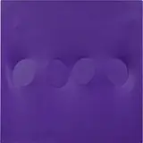 Turi Simeti, Quatto ovali blu, 2004, acrylic on canvas sagomata