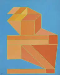 Il sole freddo by Achille Perilli, 2007, oil on canvas, offered Dec 2018