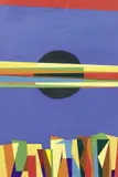 Roberto Crippa, Senza titolo, 1965, oil and collage polimaterico on panel