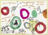 Keith Haring, Untitled (Tony Shafrazi Gallery), 1988, pennarello on lithograph offset