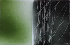 Hans Hartung, T 1980-H41, 1980, oil on canvas