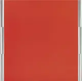 Superficie rossa + alluminio by Getulio Alviani, 1978, alluminio and laminato on pannello, offered Dec 2018