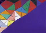 Meta by Piero Dorazio, 1975, oil on canvas, offered Dec 2018
