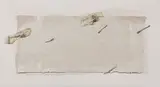 Marco Gastini, Senza titolo, 1982, mixed media on paper applicata on panel