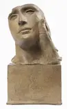 Igor Mitoraj, Tindaro con piede, 1998, scultura in bronze