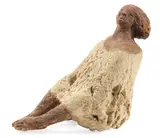 Figura seduta by Giuliano Vangi, 1988, Scultura in terracotta, offered Dec 2018
