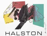 Andy Warhol, Halston, 1982, screenprint on paper