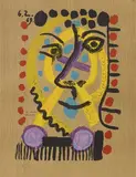 Imaginary Portraits by Pablo Picasso, 1969, lithograph, offered Dec 2017