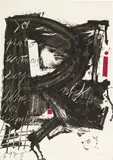 Poemas para mirar by Antoni Tàpies, 1975, lithograph, offered Dec 2017