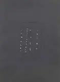 Lucio Fontana, Concetto Spaziale, 1968, Incisione stampata in nero