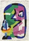 È il tempo by Ugo Nespolo, 2005, Soft painting, offered Dec 2017