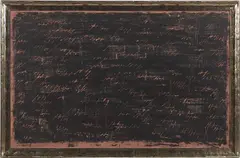 I miei pensieri per te by Cheope, 2003, mixed media on panel, offered Dec 2017