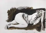 Renato Guttuso, Donna sdraiata