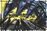 Vinicio Berti, Grande Incontro-Scontro BAN-9HV-AH, 1990, acrylic on canvas
