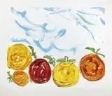 Acerbo n. 2 by Mario Schifano, 1989, enamel and acrylic on canvas, offered Dec 2017