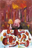 Nel bosco by Antonio Possenti, 2005, oil on canvas board, offered Dec 2017