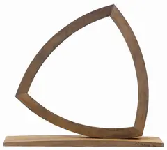 Mauro Staccioli, Senza titolo, 2004, Scultura in ferro