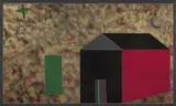 Autunnale by Franco Angeli, 1983, enamel on canvas, offered Dec 2017