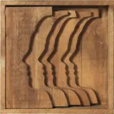 Mario Ceroli, Profili, Scultura in legno