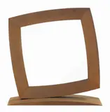 Mauro Staccioli, Senza titolo, 2006, Scultura in acciaio corten