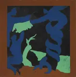 Dal peccato originale by Tano Festa, 1974, acrylic on canvas, offered Dec 2017