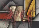 Roberto Crippa, Spirale, 1951, oil on canvas
