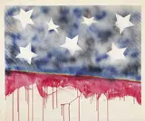 Senza titolo by Mario Schifano, 1974, enamel and spray on canvas, offered Dec 2017