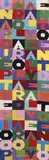 Una parola al vento, due parole al vento, tre parole al vento, 100 parole al vento by Alighiero Boetti, 1989, Arazzo, offered Dec 2017
