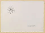 Dati due o più istanti - Lavoro by Vincenzo Agnetti, 1972, timbri on paper, offered Dec 2017