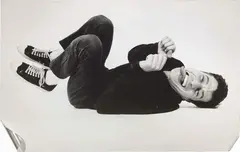 Untitled by Maurizio Cattelan, 1995, stampa in bianco and nero on alluminio, offered Dec 2017